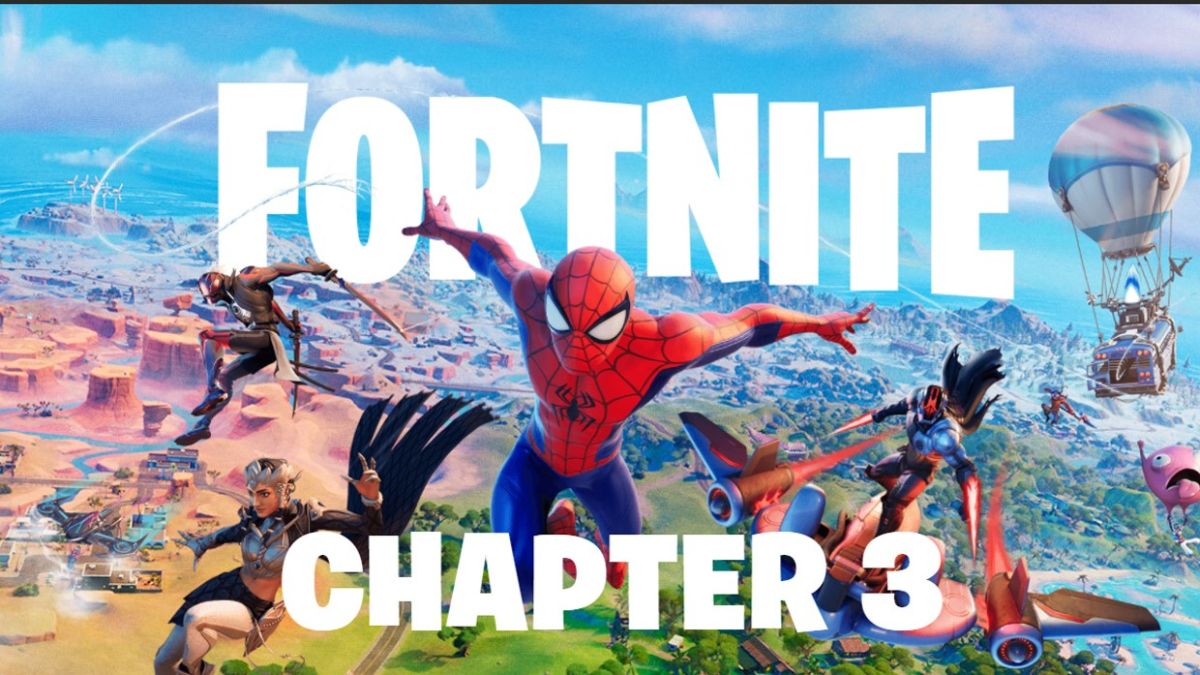 Fortnite Rozdział 3 dodaje nową mapę i zawartość Spider-Mana