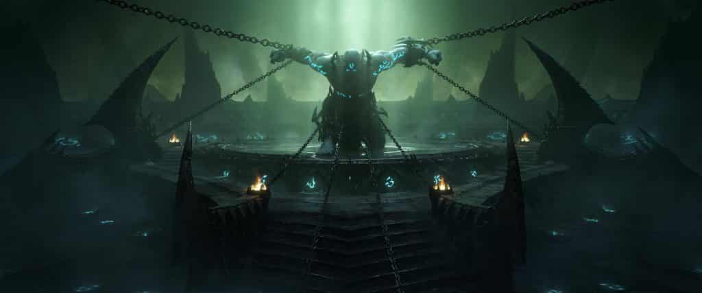 world of Warcraft Shadowlands więzienna krawędź wieczności 9,2