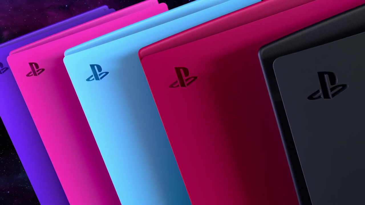 Sony ogłasza nowe okładki konsoli PS5 w kolorze czarnym, niebieskim, czerwonym i nie tylko