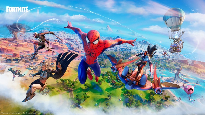 Spider-Man dołącza do Fortnite!  Rozdział 3 zapewnia przeprojektowaną wyspę, przesuwanie i kołysanie mechaniki rozgrywki, obozy i nie tylko!