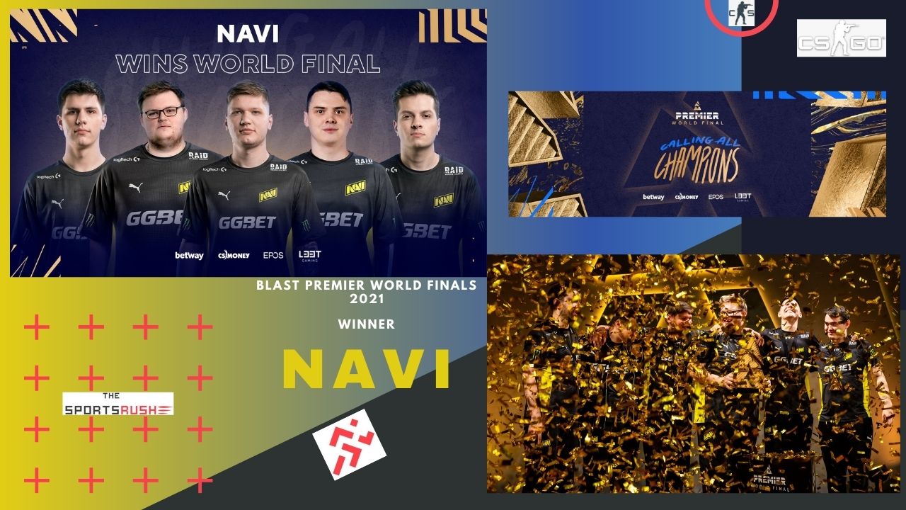 NaVi wins the BLAST PREMIER World Finals 2021