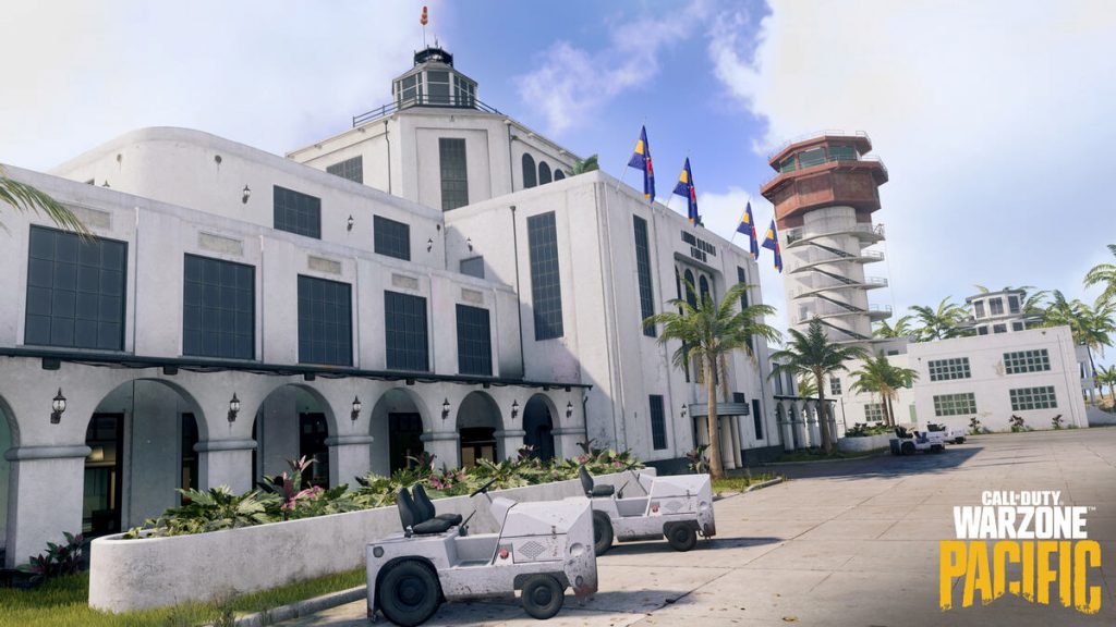 Terminal lotniska Warzone Pacific Caldera