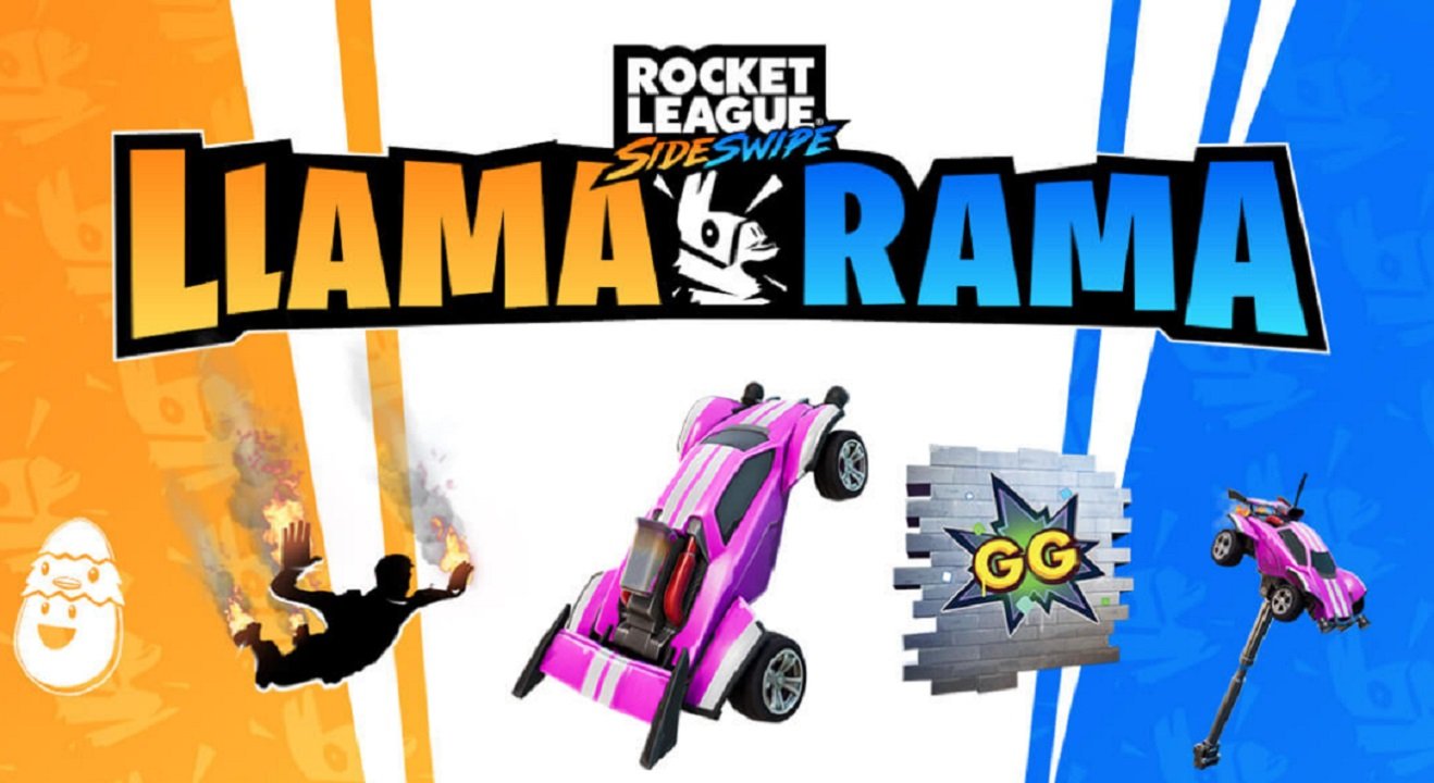 Wyzwania Fortnite Llama Rama i nagrody Sideswipe od Rocket League