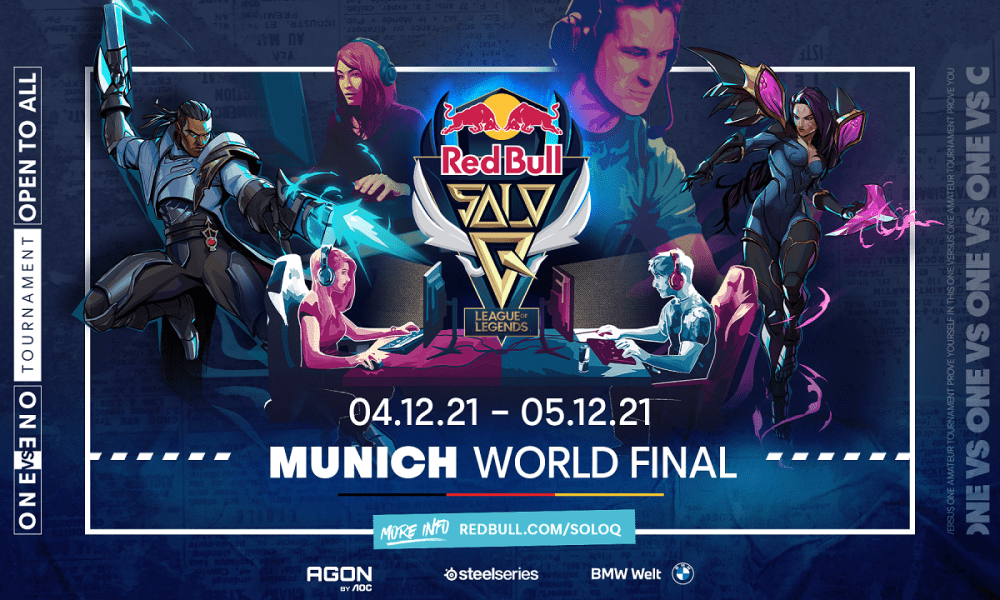 Red Bull Solo Q World Final Starts Saturday, Dec 4th: 1v1 League of Legends tournament concludes