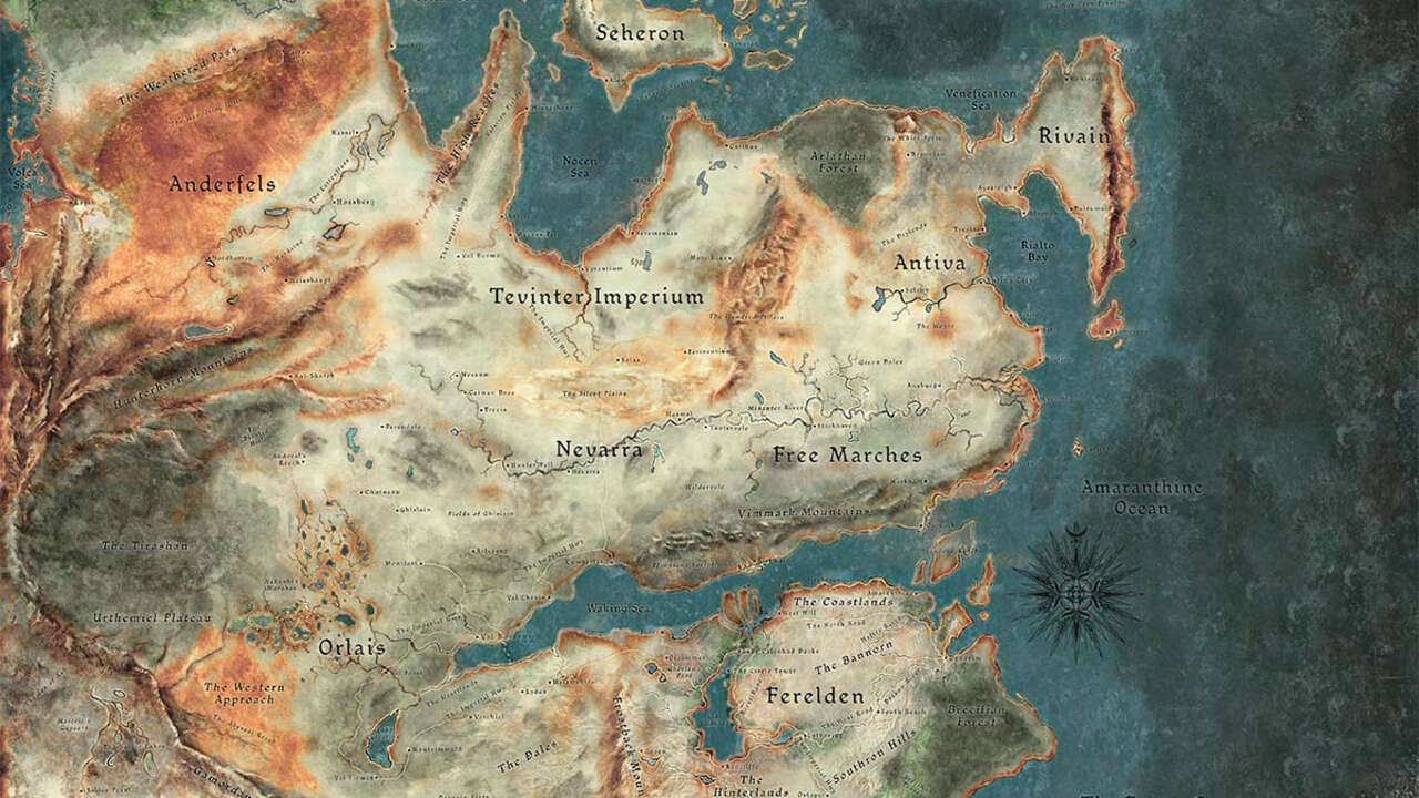 Thedas w Dragon Age oznacza „ustawienie Dragon Age”