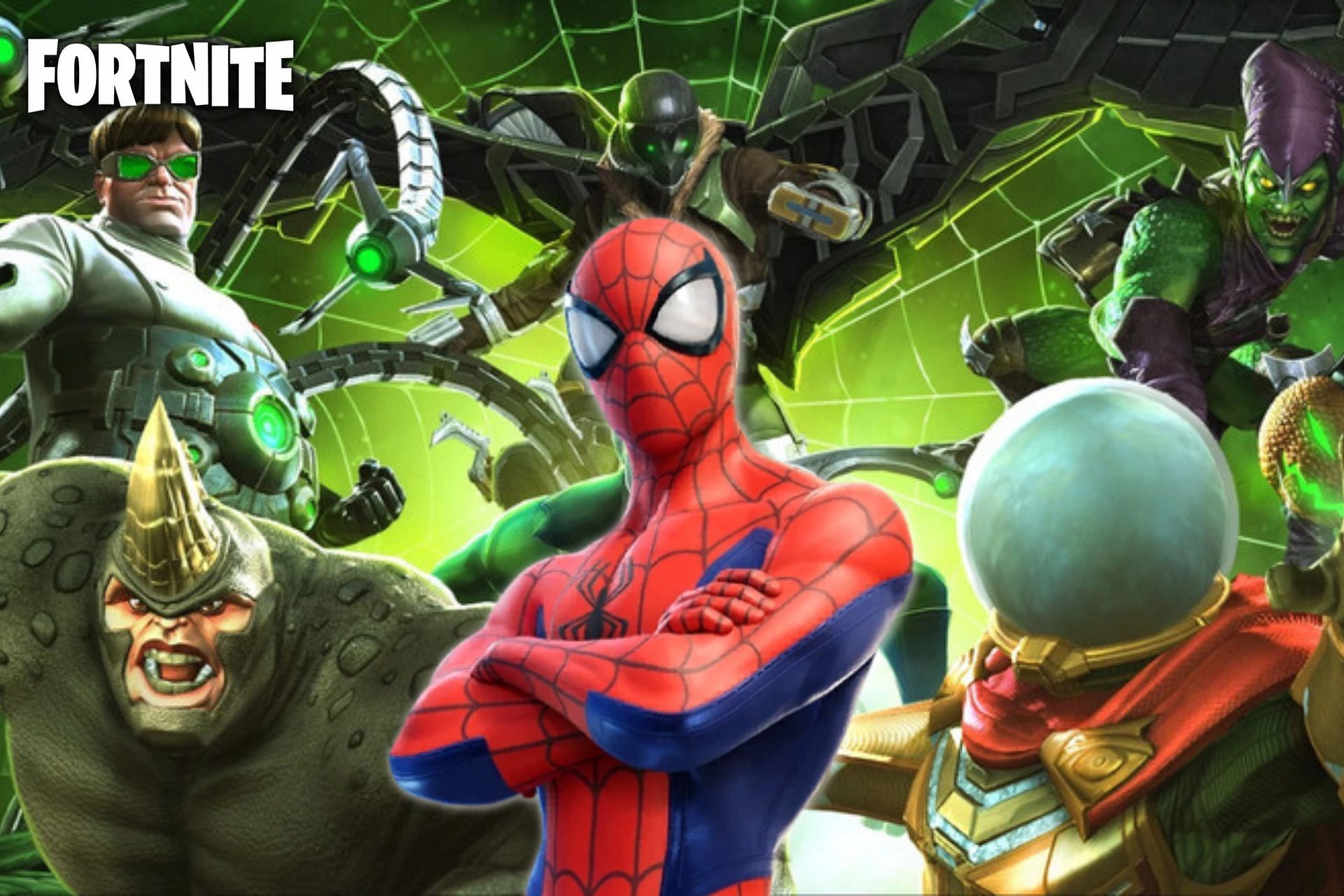 Leaks show Spider-Man's Sinister Six may be coming to Chapter 3 soon (Image via Sportskeeda)