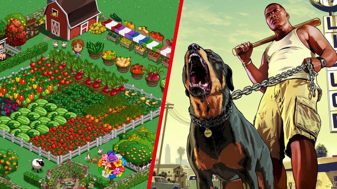 Wydawca GTA Take-Two kupuje Farmville Giant Zynga za 12,7 mld USD