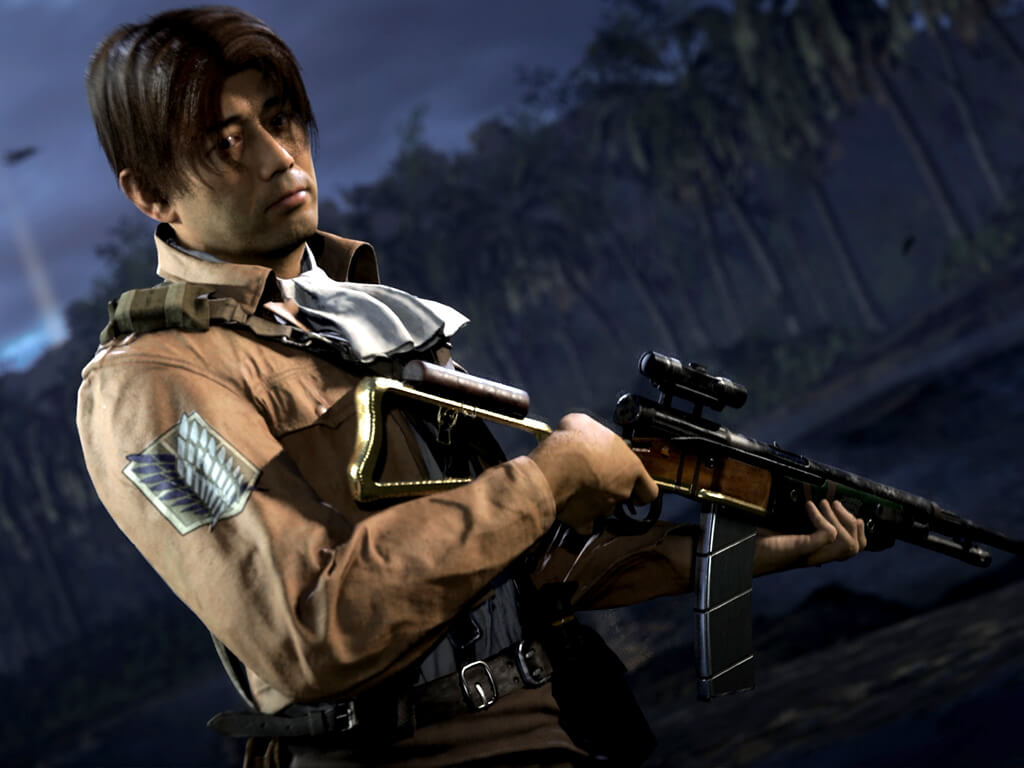 Attack on titan comes to call of duty vanguard and warzone video games - onmsft. Com - january 11, 2022