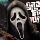 Naught gra w GTA 5 jako Ghostface z Krzyku, używając modów