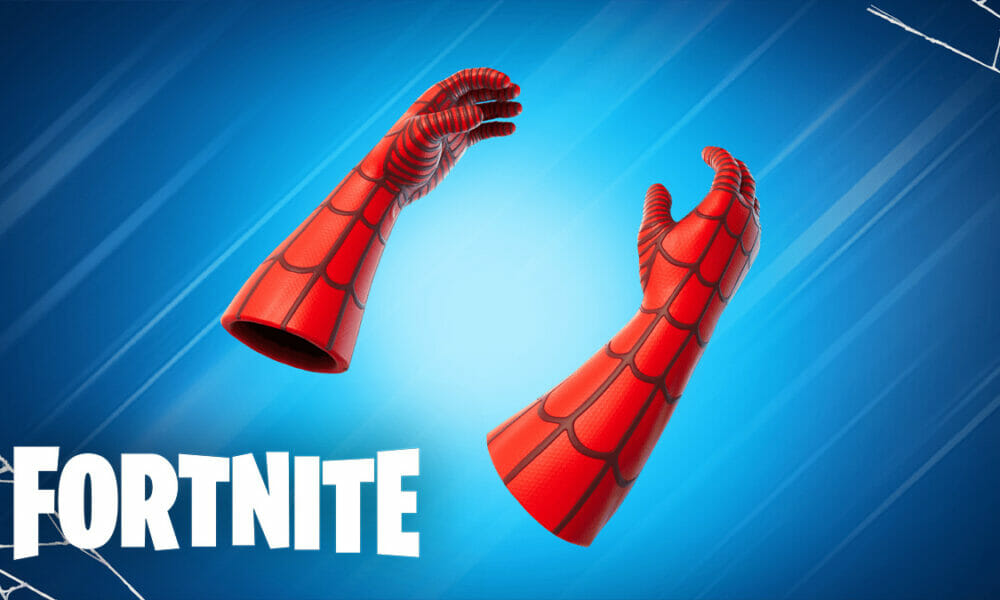 fortnite spider man web shooters