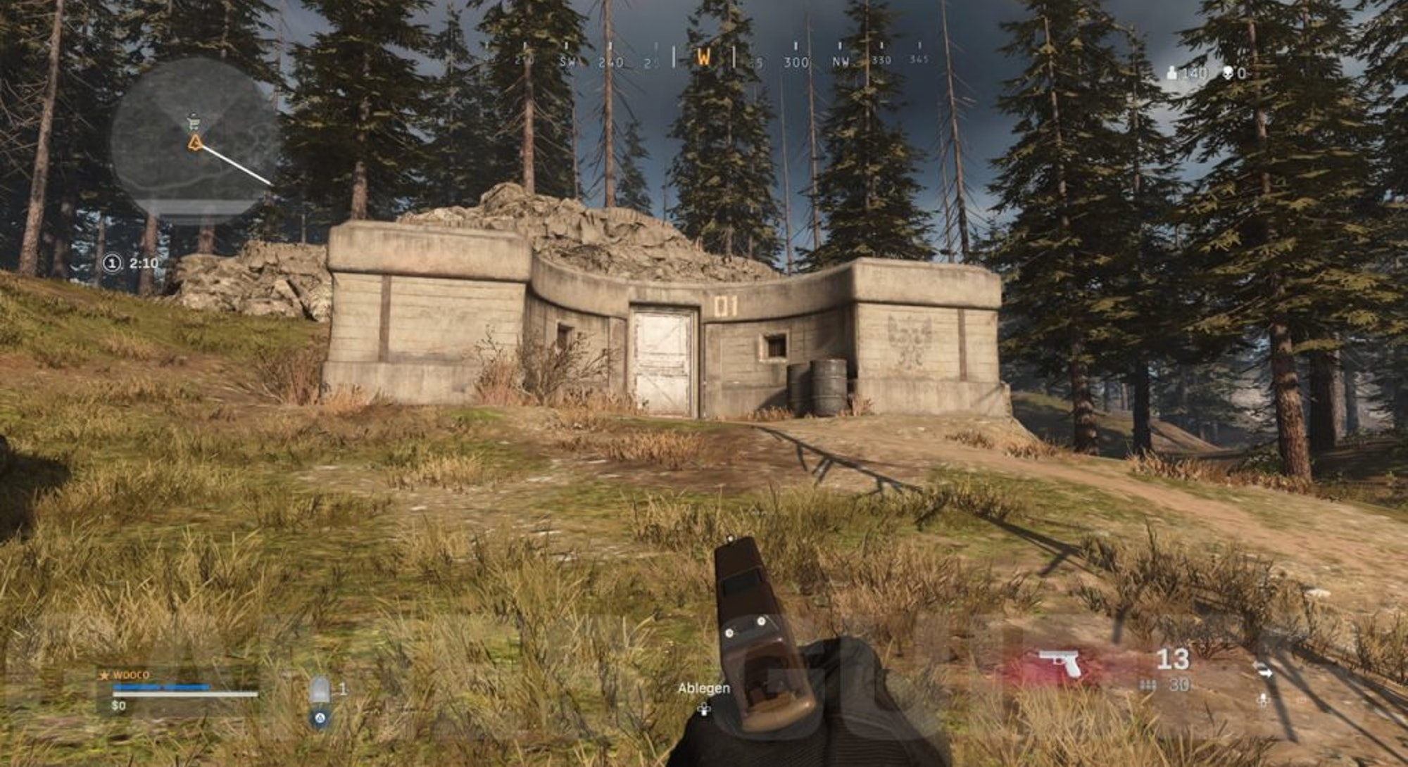 Kody bunkra Warzone