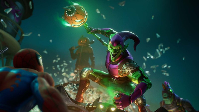 Fortnite: Spider-Man Nemezis Zielony Goblin wślizgnął się do Battle Royale