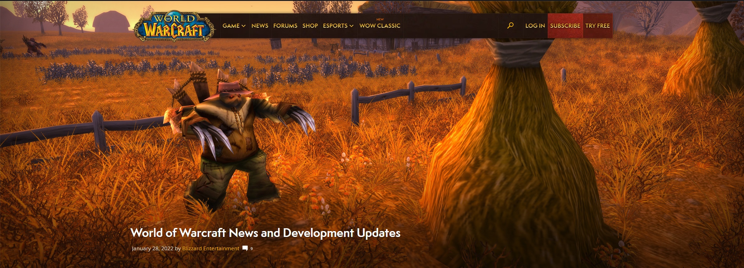 Wiadomości i aktualizacje World of Warcraft: 28 stycznia