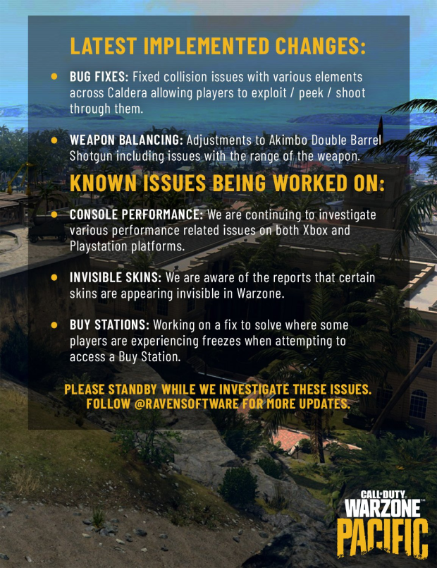 Activision naprawi Call of Duty: świadomy Warzone, problemy z Vanguard 08 |  TweakTown.com
