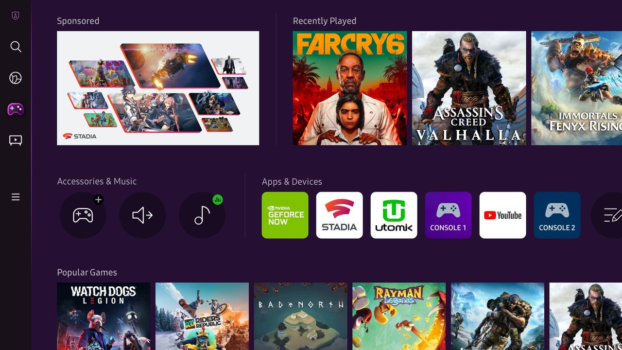 Gaming Hub firmy Samsung wprowadza gry w chmurze do swoich telewizorów Smart TV — CES 2022