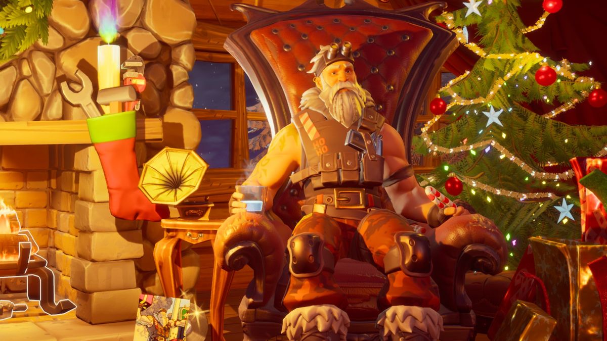 Gdzie jest ostatni prezent w Fortnite Winterfest?
