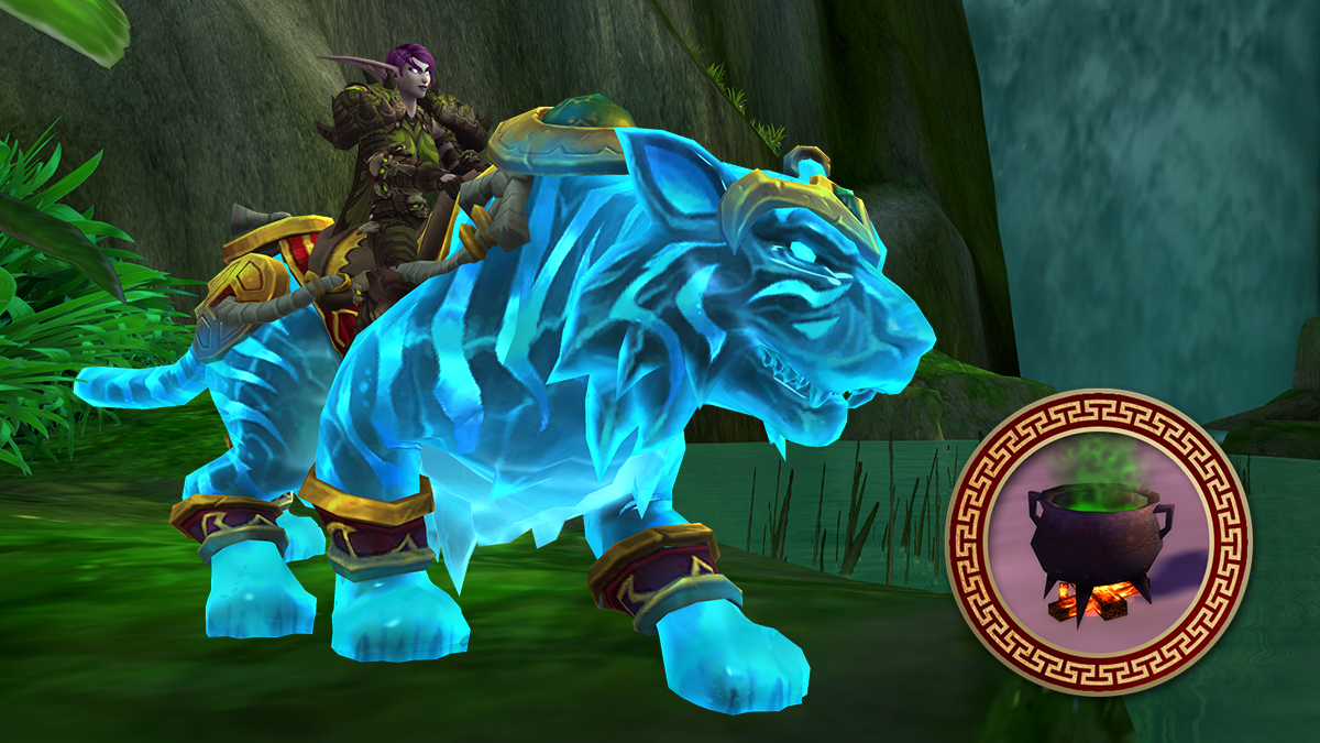 Wierzchowiec Tygrys Wen Lo i Goblin Gumbo