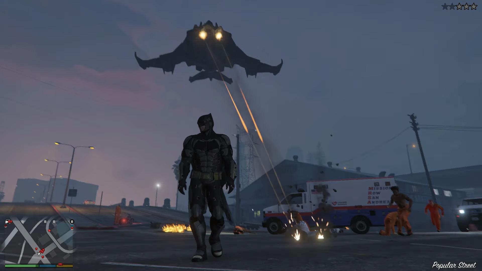 Mod do GTA 5 Batman Arkham wygląda niesamowicie szczegółowo w zwiastunie rozgrywki