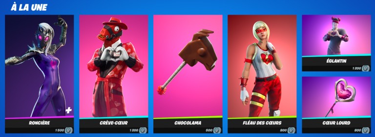 Fortnite, butik du jour 10 lutego 2022: il va y avoir du sport !