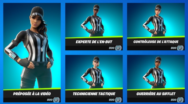 Fortnite, butik du jour 10 lutego 2022: il va y avoir du sport !