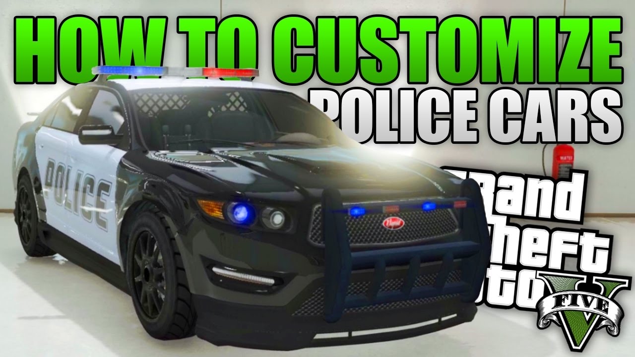 GTA 5 JAK DOSTOSOWAĆ SAMOCHÓD POLICYJNY (XBOX ONE ,XBOX 360