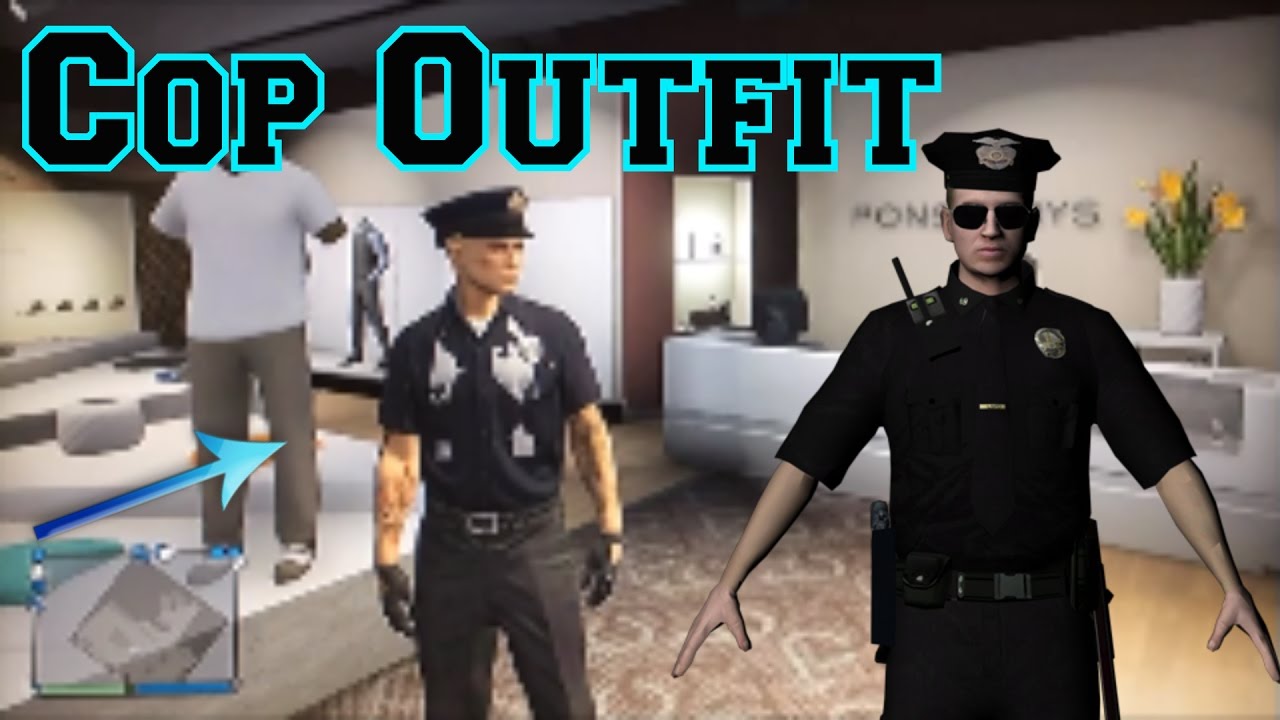 Zmodyfikowana usterka stroju policjanta w GTA 5 Online na PS3/Xbox360 YouTube