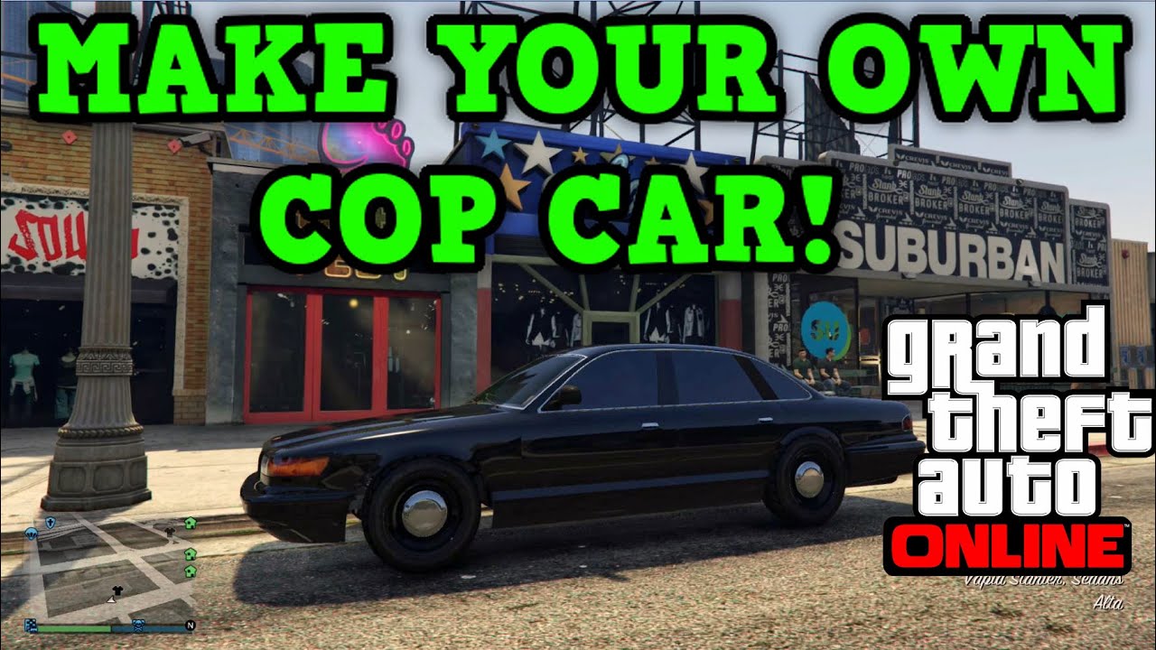 Gta 5 Online JAK ZROBIĆ WŁASNY SAMOCHÓD GLINIARSKI!!  (STWARZAĆ POZORY