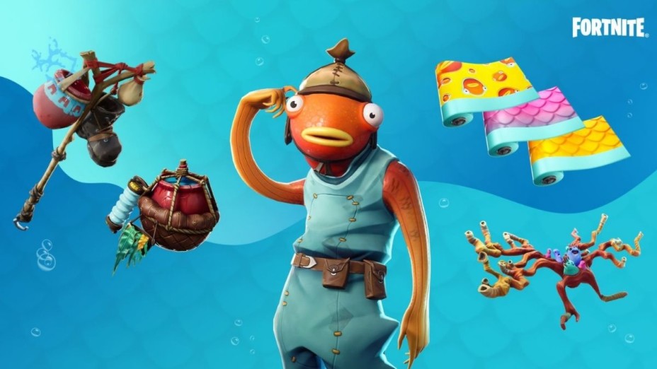 Fortnite: le skin Poiscaille dans la boutique du 15 février 2022