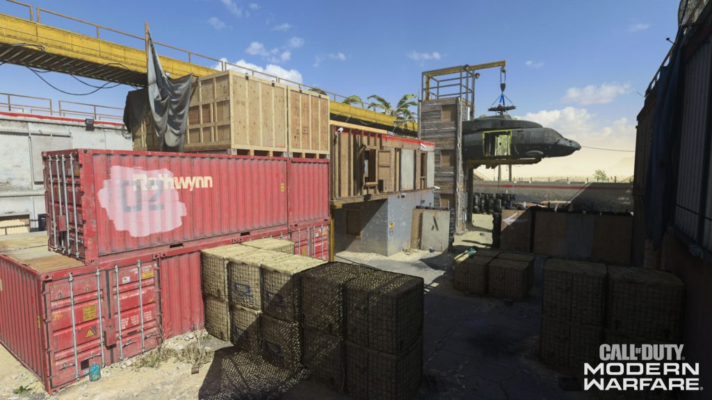 Strzelaj do mapy House w trybie wieloosobowym Modern Warfare