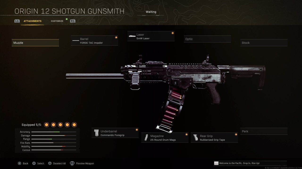 Konfiguracja Origin 12 Warzone