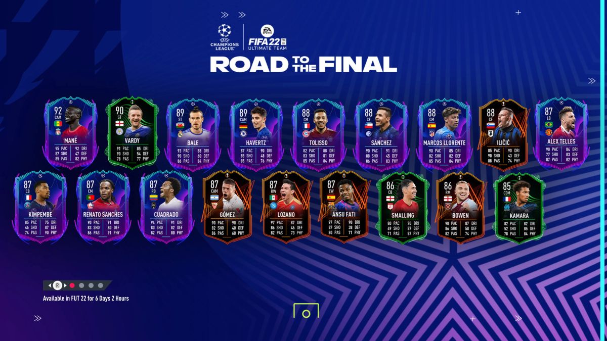 Przewodnik FIFA 22 RTTF po wszystkich nowych kartach Drogi do finału