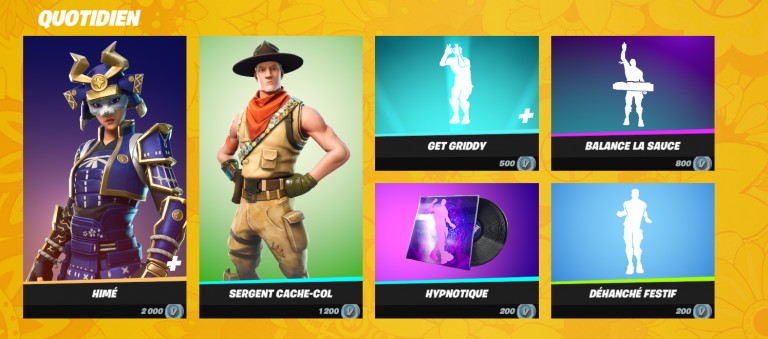 Fortnite, butik du jour 25 lutego 2022
