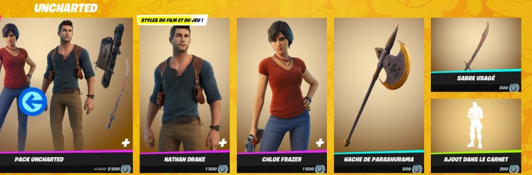 Fortnite, butik du jour 25 lutego 2022