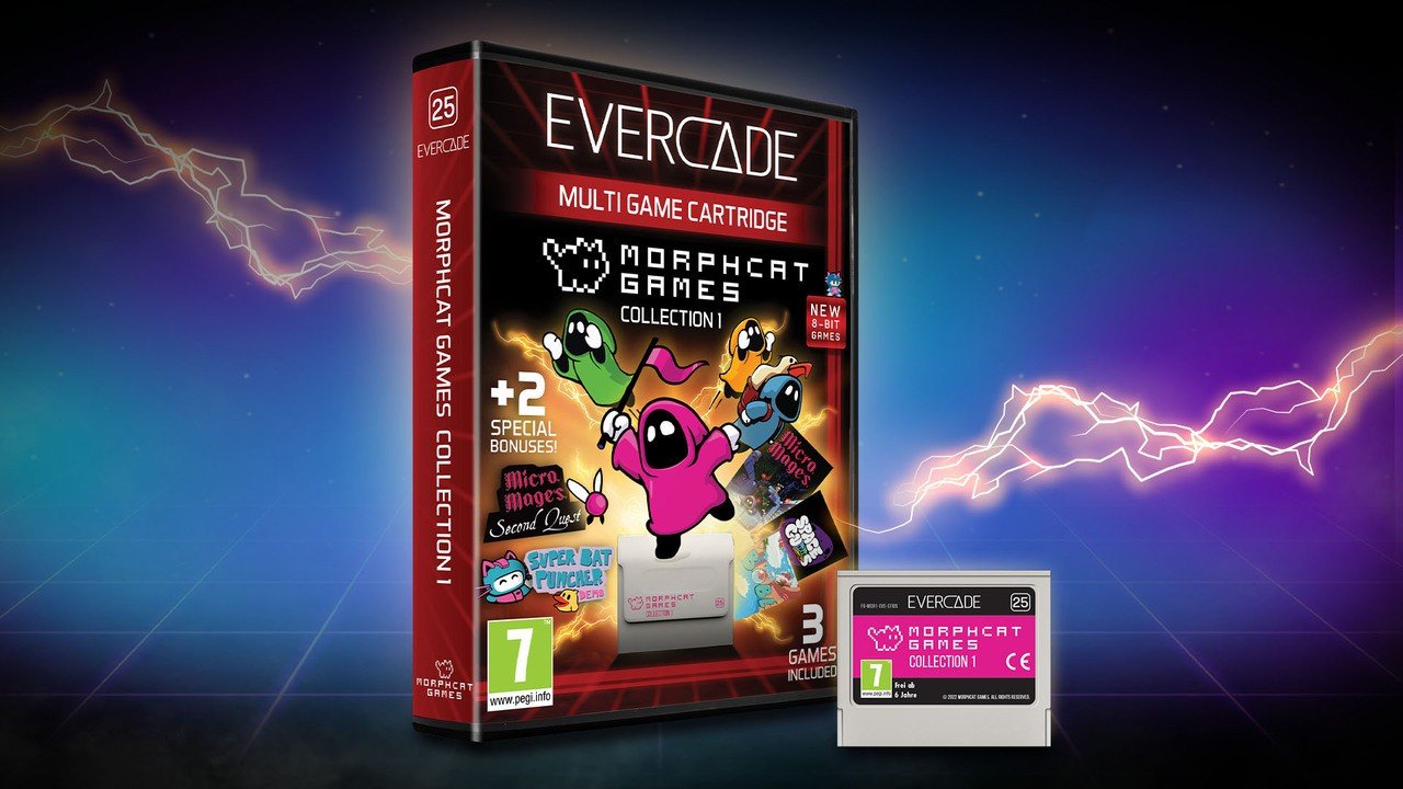 „Kolekcja Morphcat” przynosi Homebrew NES dobroć rodzinie Evercade
