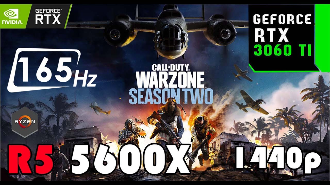 Call of duty : Warzone |  Awangarda Sezon drugi |  RTX 3060 TI + R5 5600x - 1440p |  Reper..