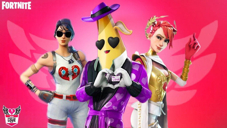Fortnite, Rozdział 3: des récompenses gratuites pour la Saint Valentin!  Notre guide du défi de la Fendeuse de cœur