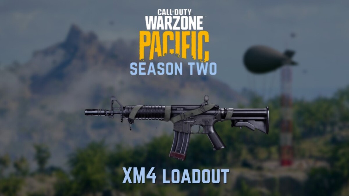 best xm4 loadout warzone pacific season 2 caldera class setup attachments perks