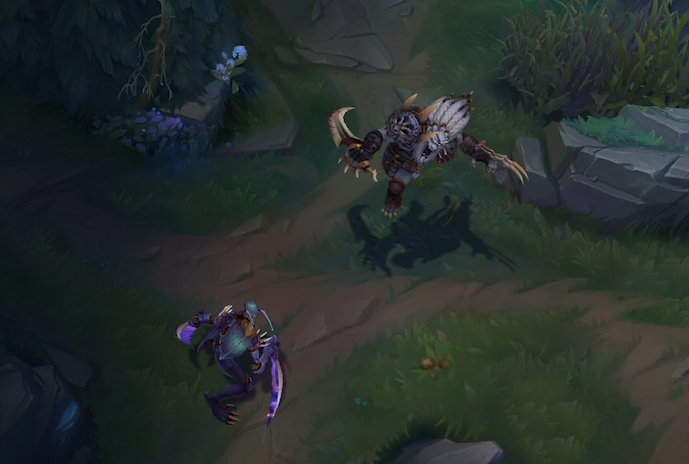Rengar skacze