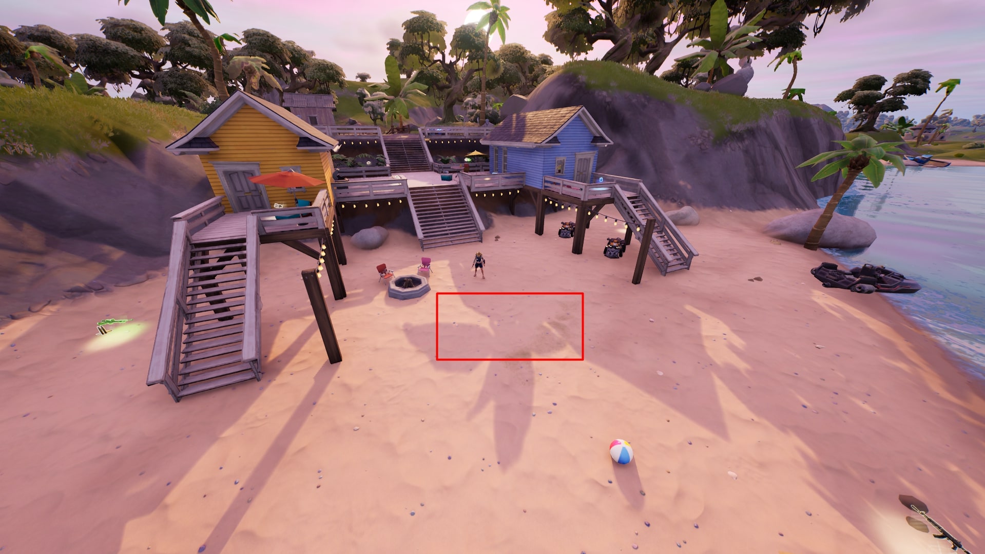 Fortnite odholowana plaża?