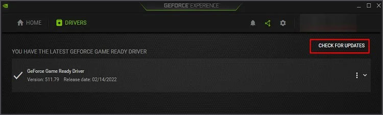 Warzone ciągle się zawiesza? Oto jak to naprawić 3 geforce-experience-check-for-updates