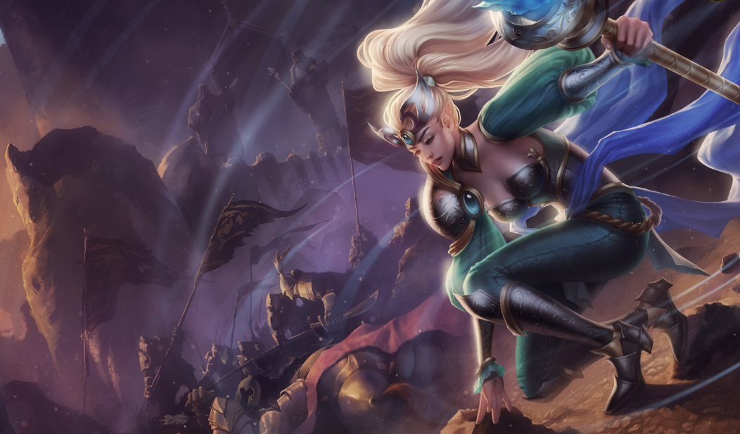 Zwycięska skórka League of Legends — Zwycięska Janna