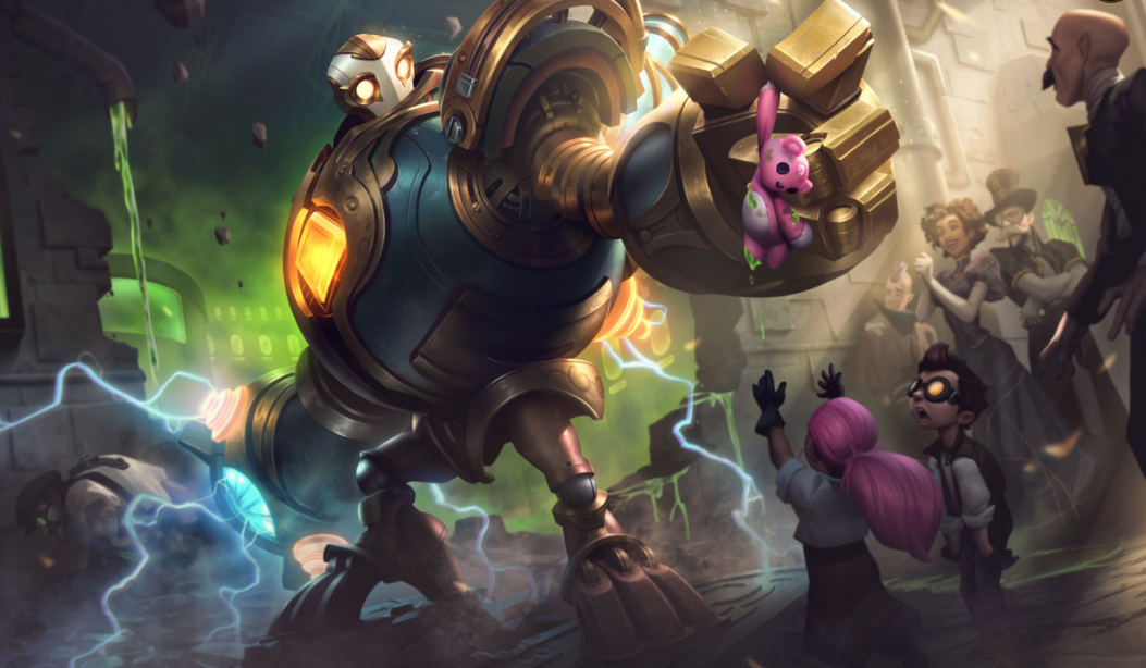 Zwycięska skórka League of Legends — Zwycięski Blitzcrank