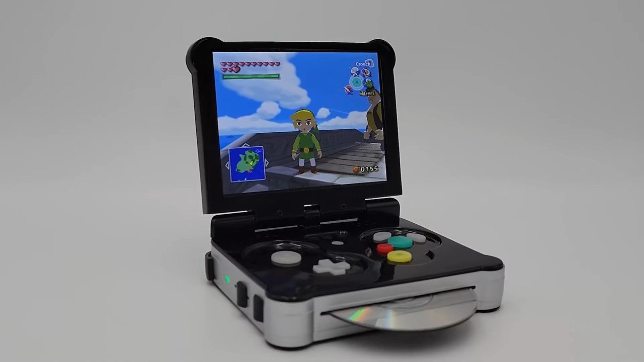 Random: Console Modder sprawia, że ​​makieta „Fake Portable GameCube” staje się rzeczywistością