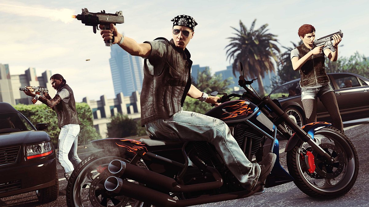gta online rowerzyści rockstar gry gta rockstar gtaonline 