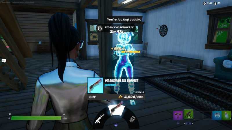 Gdzie kupić egzotyczną broń od postaci w Fortnite