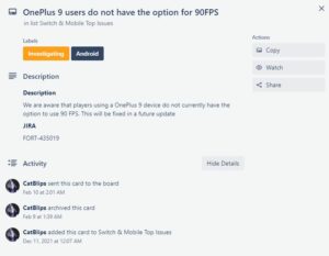 OnePlus-9-seria-Fortnite-Mobile-90-FPS-problem-potwierdzony