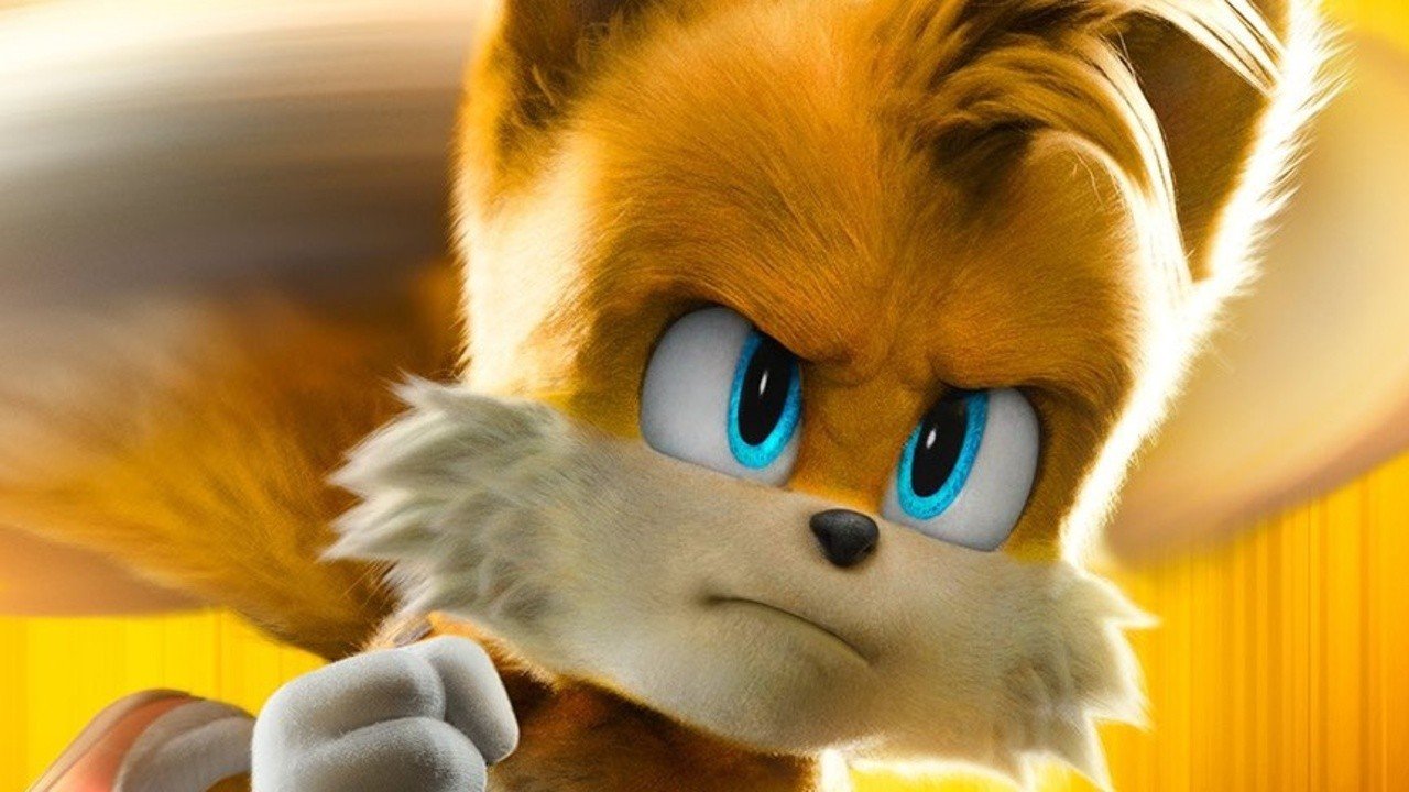 Random: Tails staje twarzą w twarz w amerykańskim plakacie filmowym Sonic 2