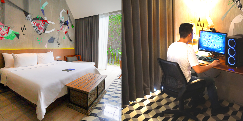 Ten hotel na Bali ma teraz pokoje stworzone specjalnie dla zapalonych graczy