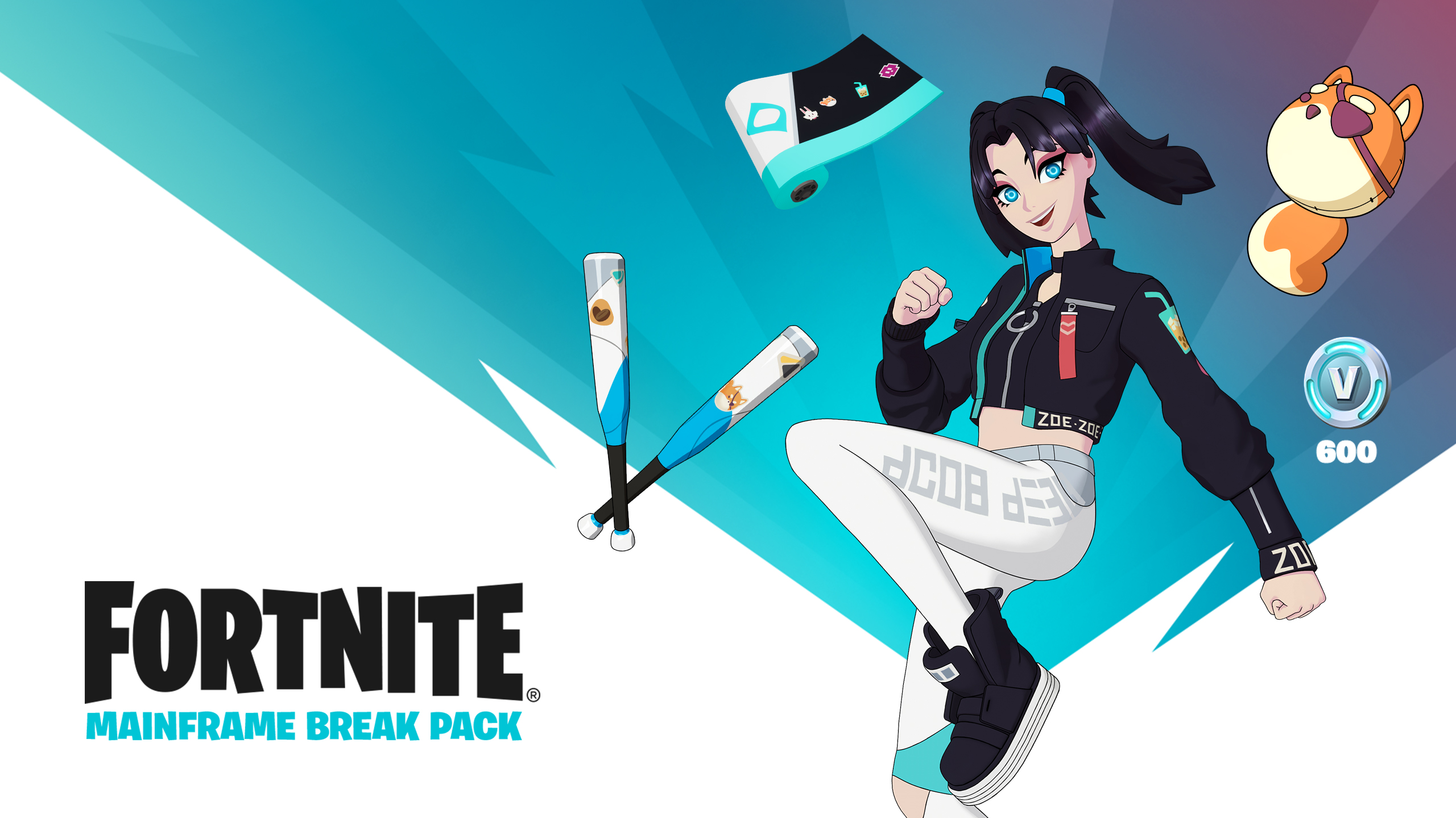 Siej chaos dzięki pakietowi Fortnite Mainframe Break Pack