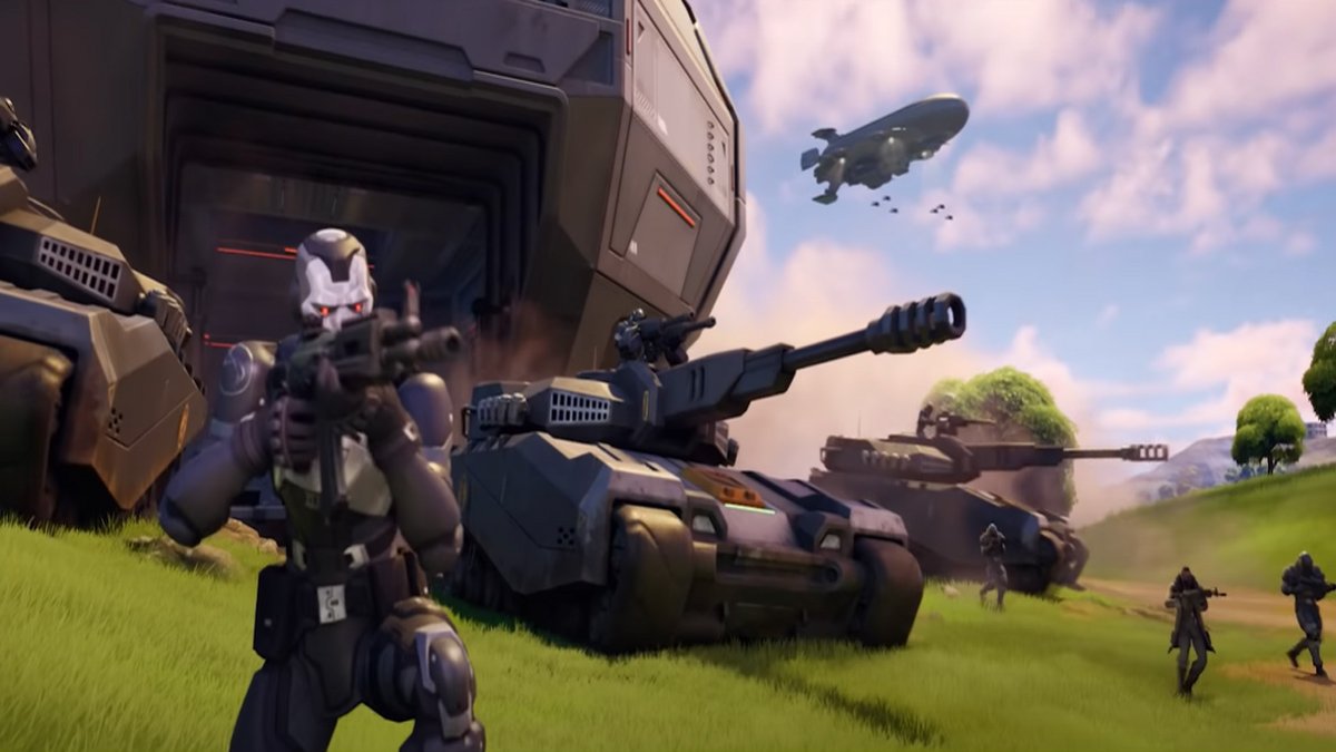 Jak podróżować w czołgu Fortnite Challenge, tydzień 2
